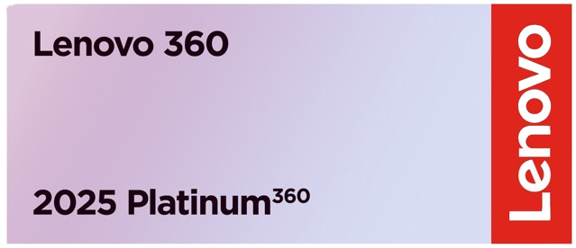 Lenovo 360 — 2025 Platinum partner